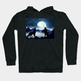 Wolves Howling Hoodie